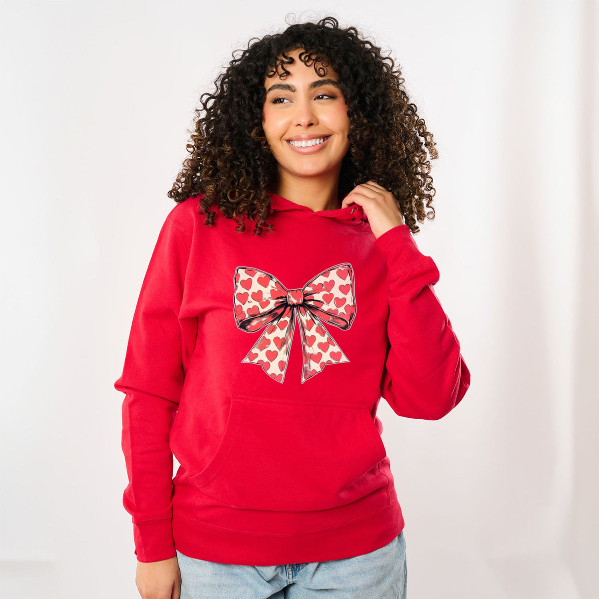Coquette Hearts - Women's Graphic Hoodie