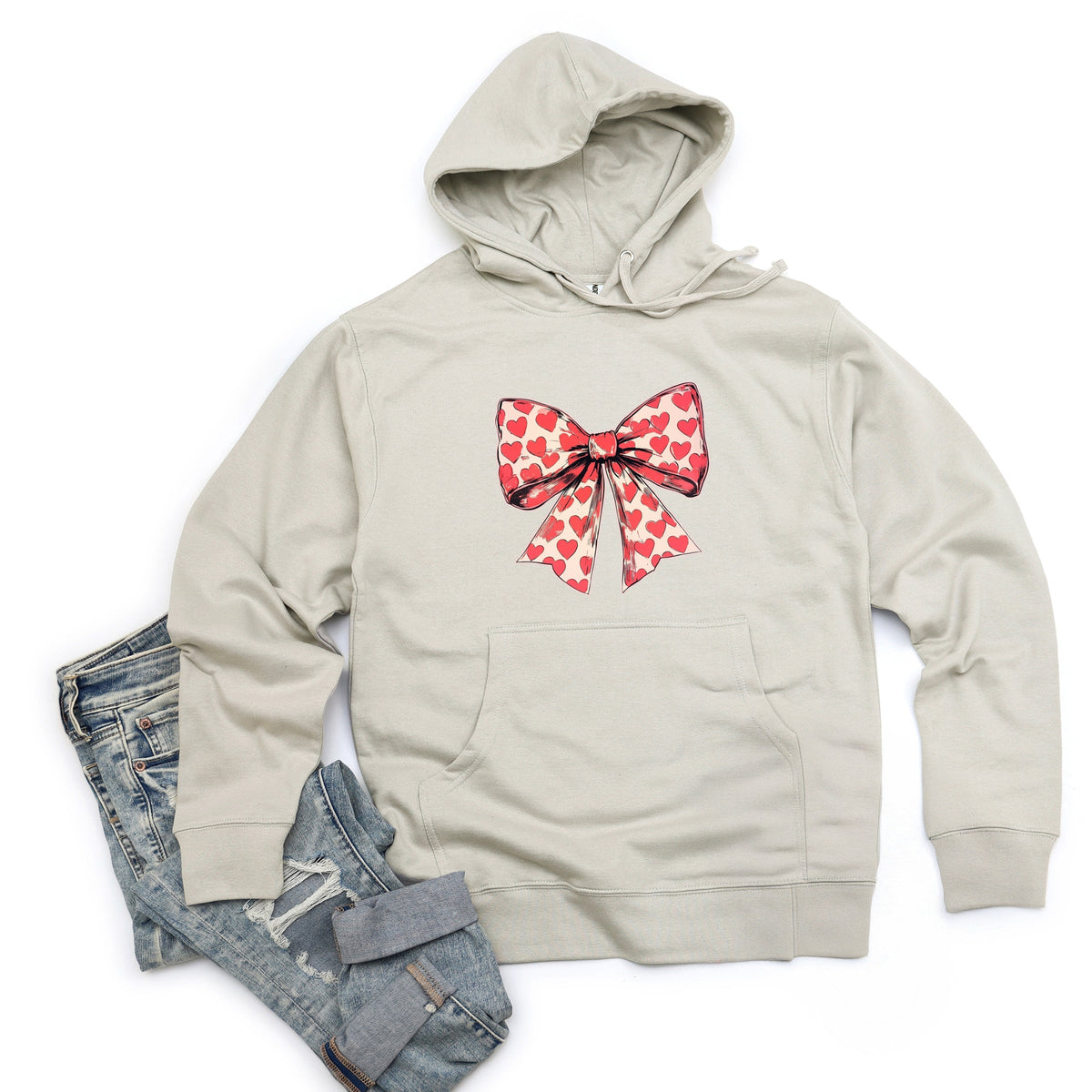Coquette Hearts - Women's Graphic Hoodie