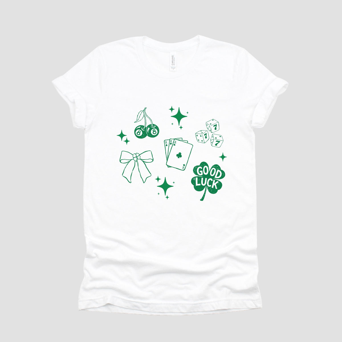 Lucky Icons Stars - Women's Short Sleeve Graphic T-Shirt
