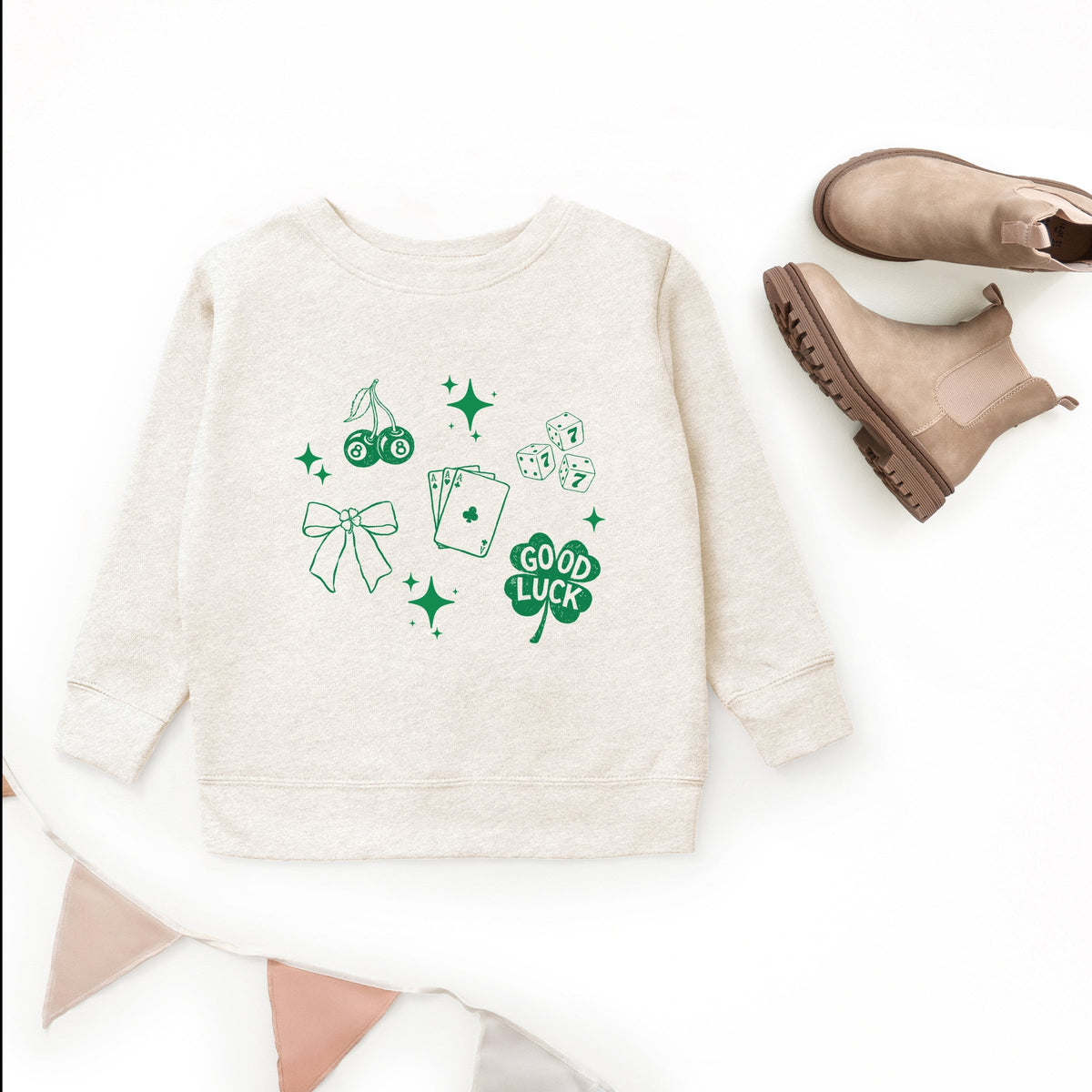 Lucky Icons Stars - Youth Graphic Sweatshirt