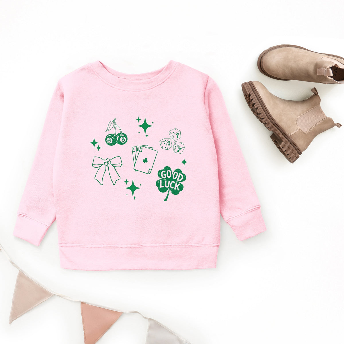 Lucky Icons Stars - Youth Graphic Sweatshirt