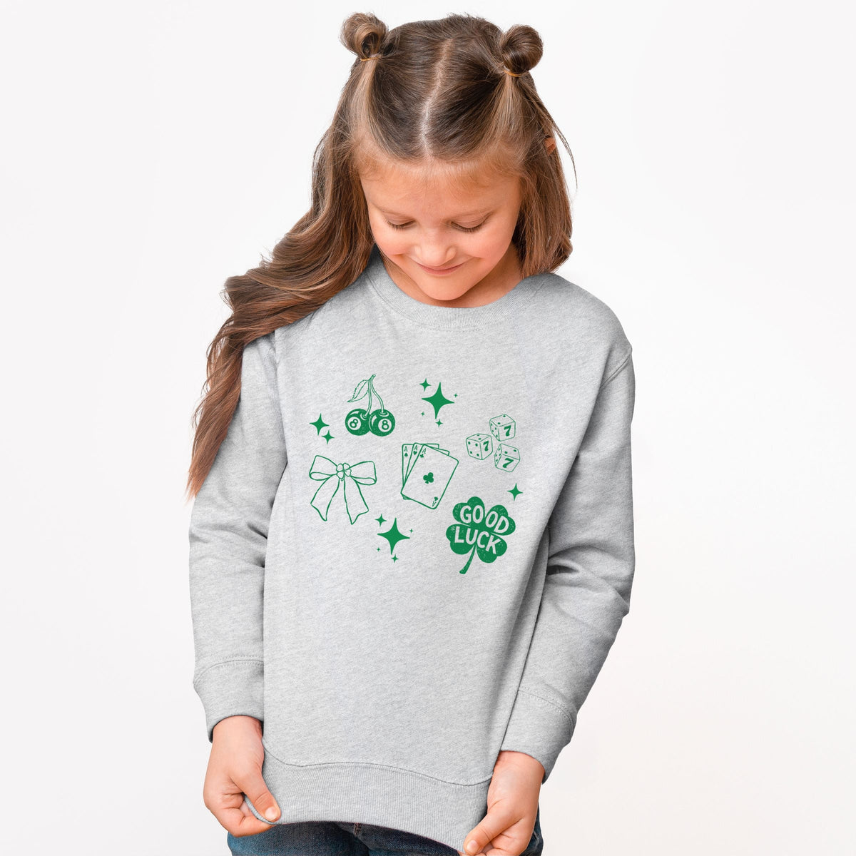 Lucky Icons Stars - Youth Graphic Sweatshirt