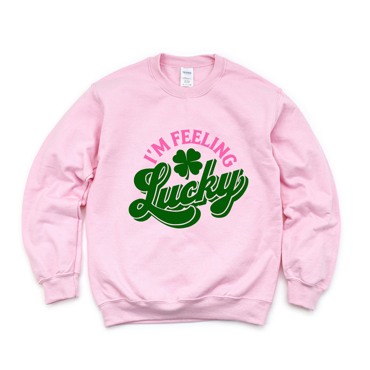 I'm Feeling Lucky Colorful - Women's Graphic Sweatshirt