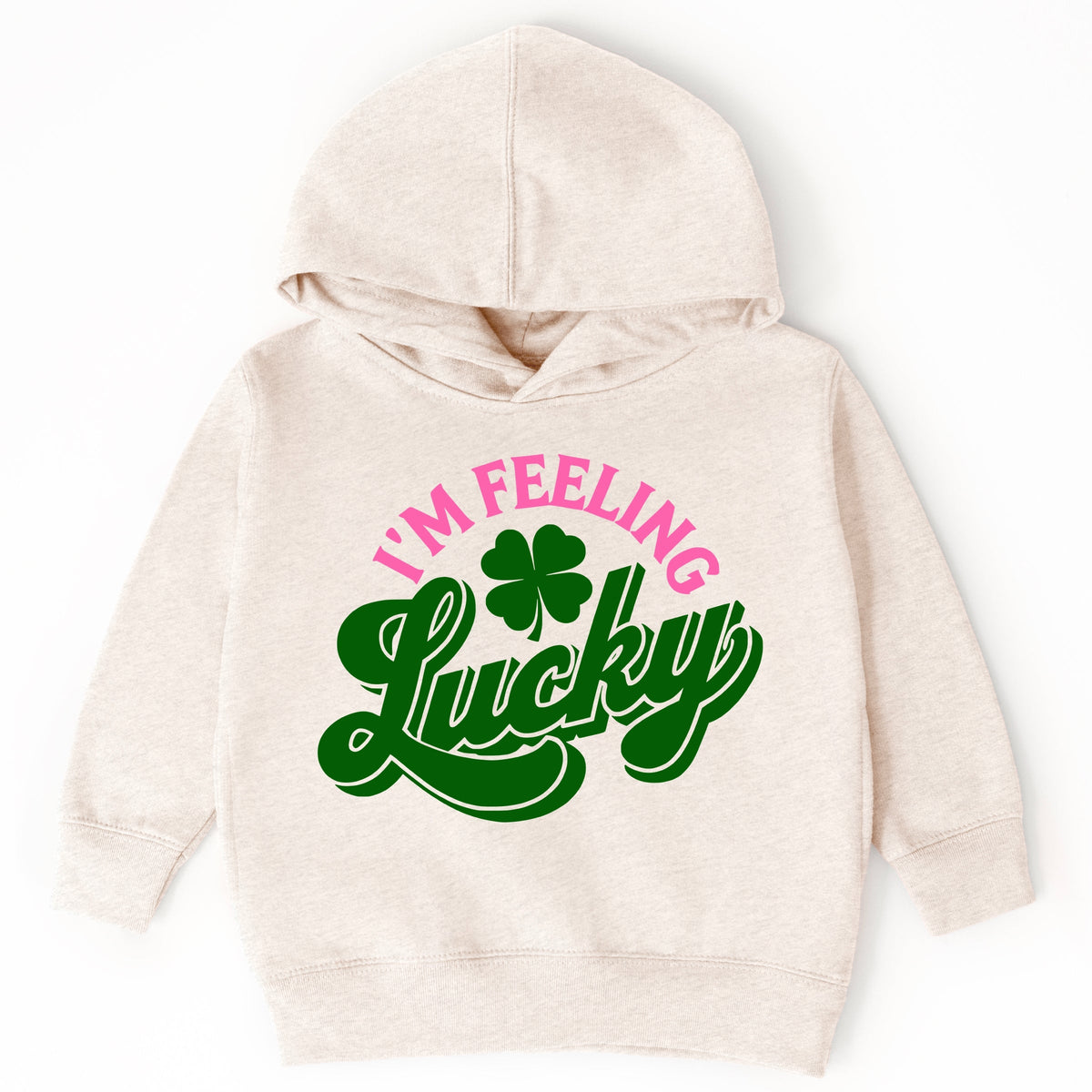 I'm Feeling Lucky Colorful - Toddler Hoodie