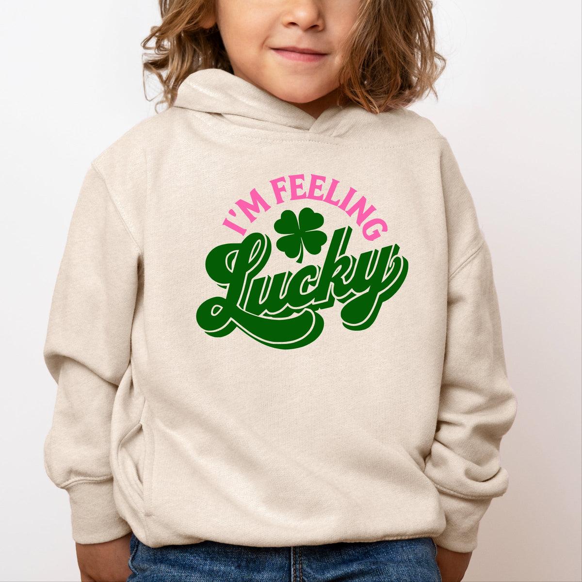 I'm Feeling Lucky Colorful - Toddler Hoodie
