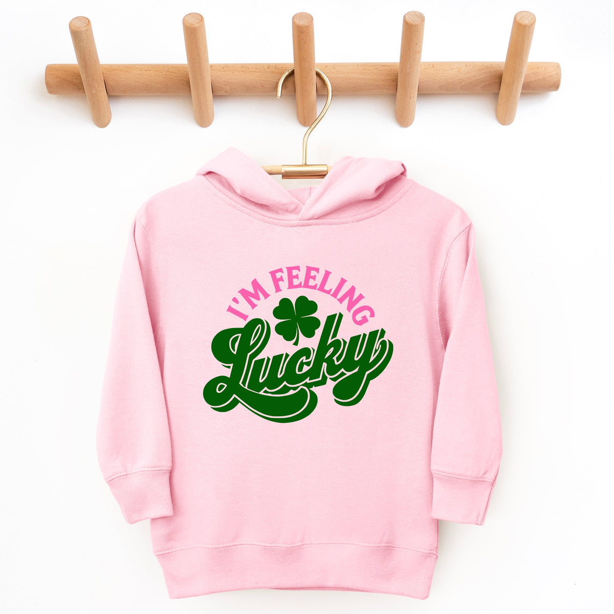 I'm Feeling Lucky Colorful - Toddler Hoodie