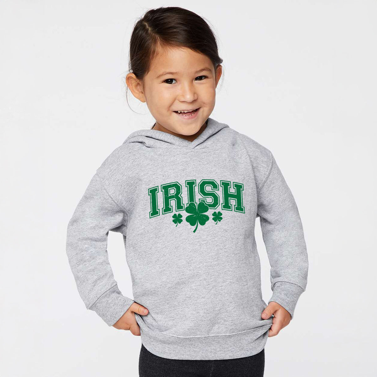 Irish Varsity Outline Arched - Toddler Hoodie
