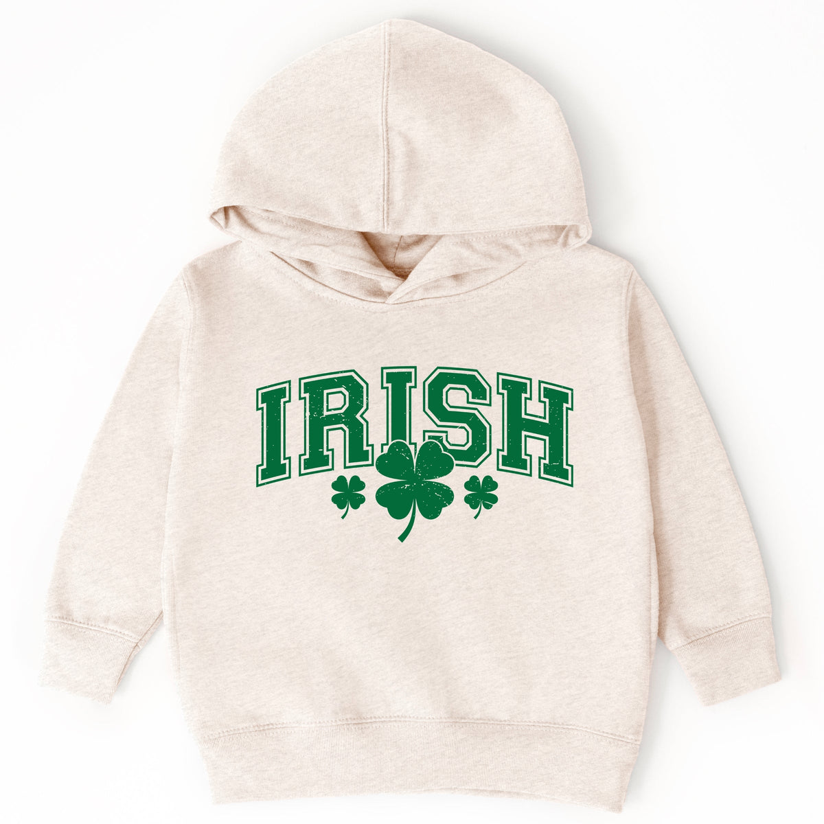 Irish Varsity Outline Arched - Toddler Hoodie