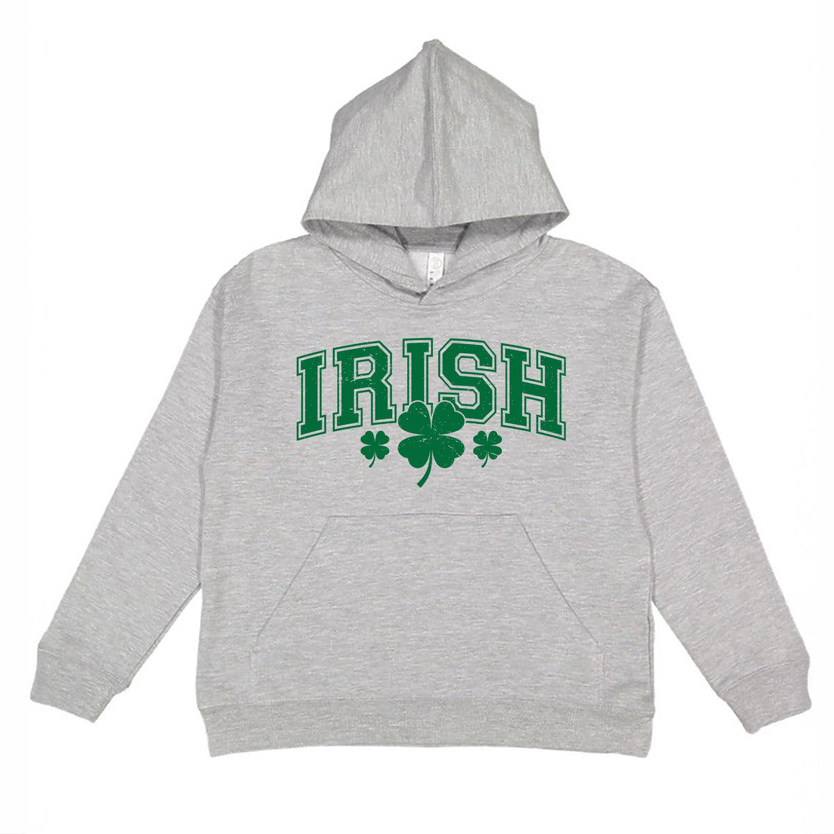 Irish Varsity Outline Arched - Youth Graphic Hoodie