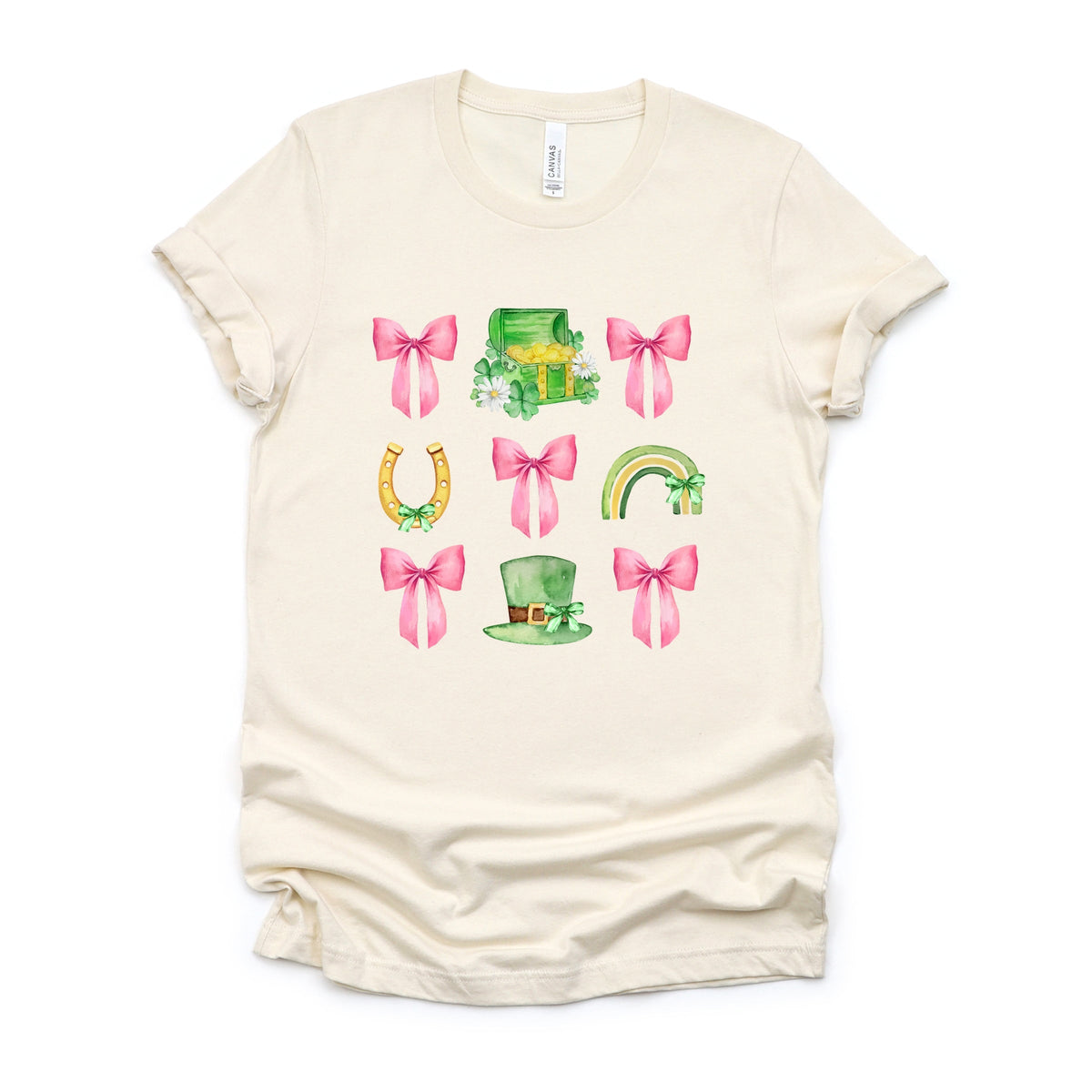 Leprechaun Chart Coquette - Women's Short Sleeve Graphic T-Shirt