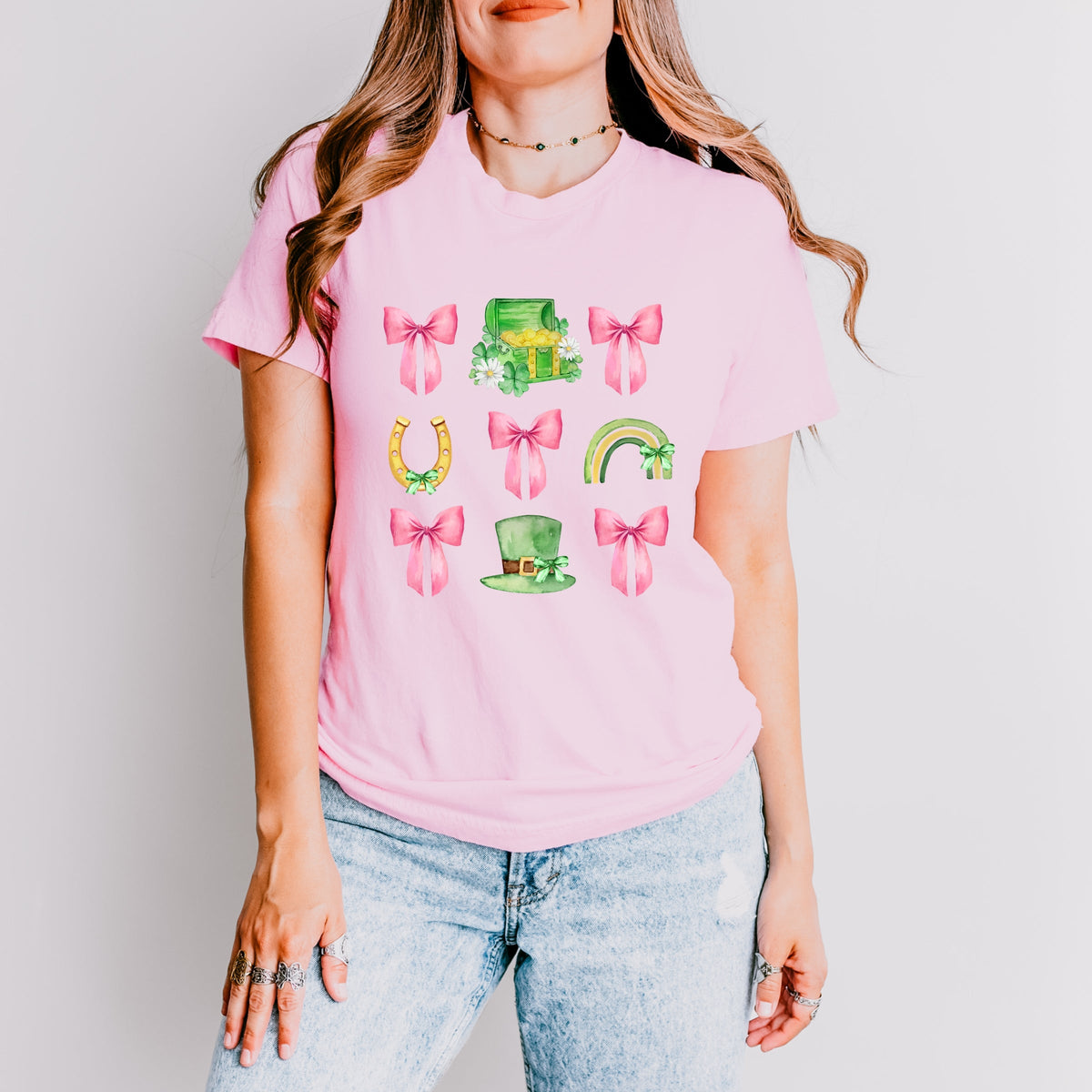 Leprechaun Chart Coquette - Women's Short Sleeve Graphic T-Shirt