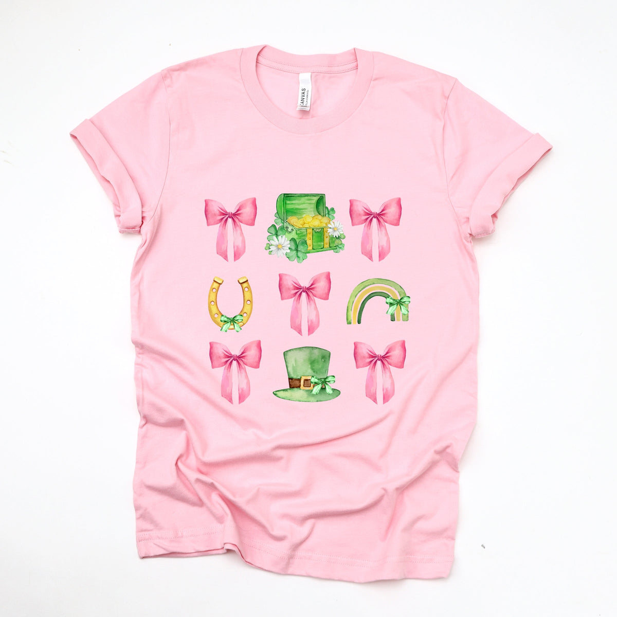 Leprechaun Chart Coquette - Women's Short Sleeve Graphic T-Shirt