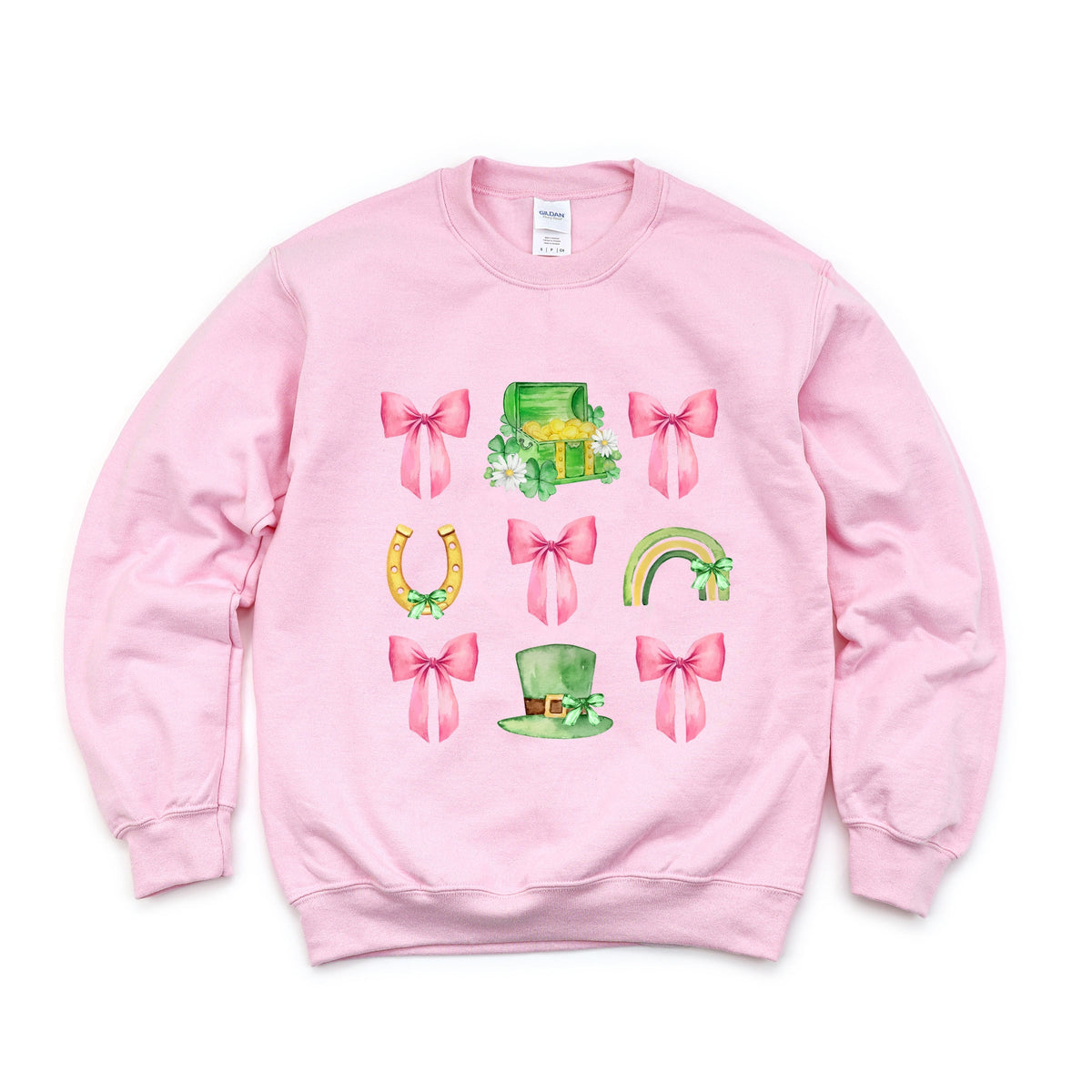 Leprechaun Chart Coquette - Women's Graphic Sweatshirt