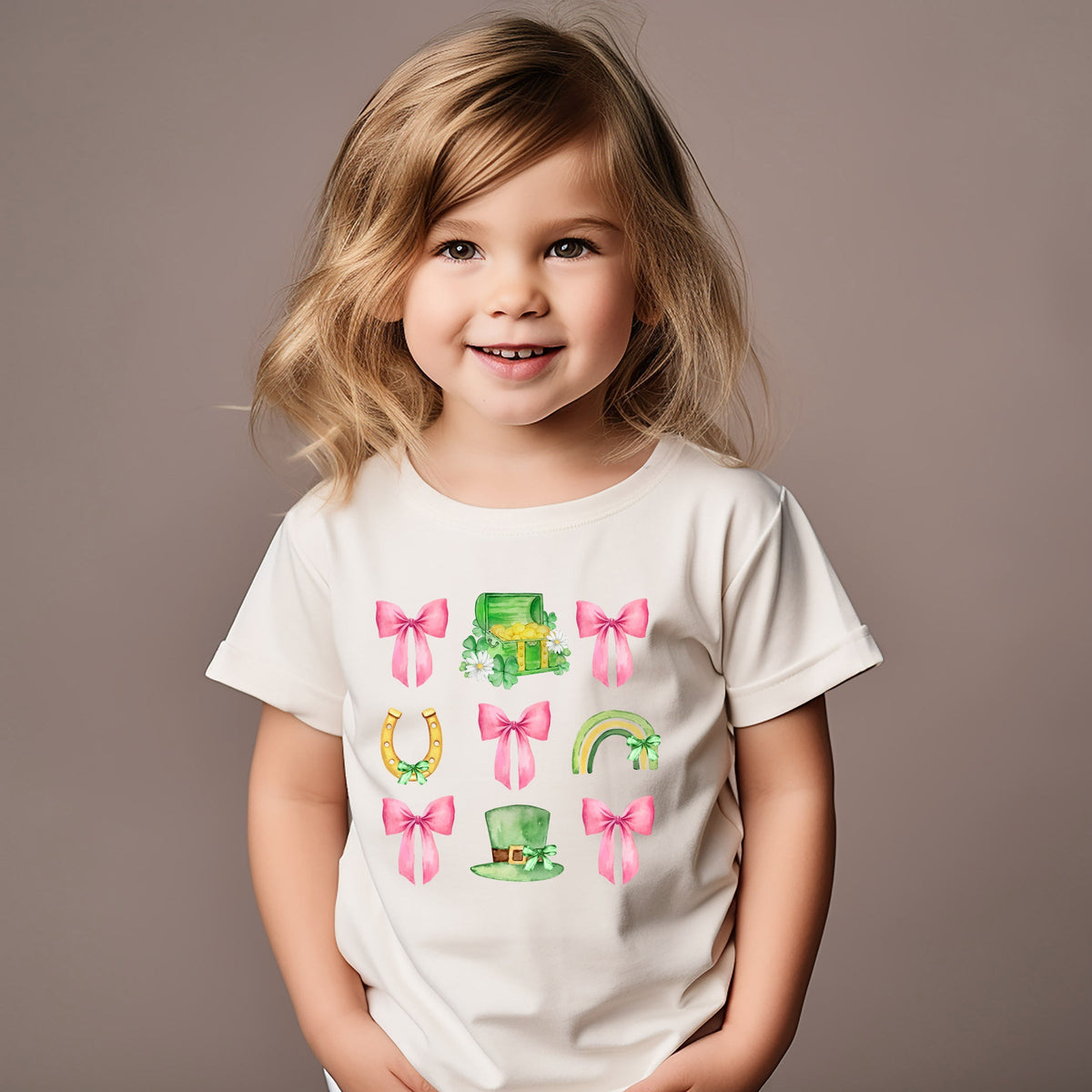 Leprechaun Chart Coquette - Toddler Short Sleeve Graphic T-Shirt