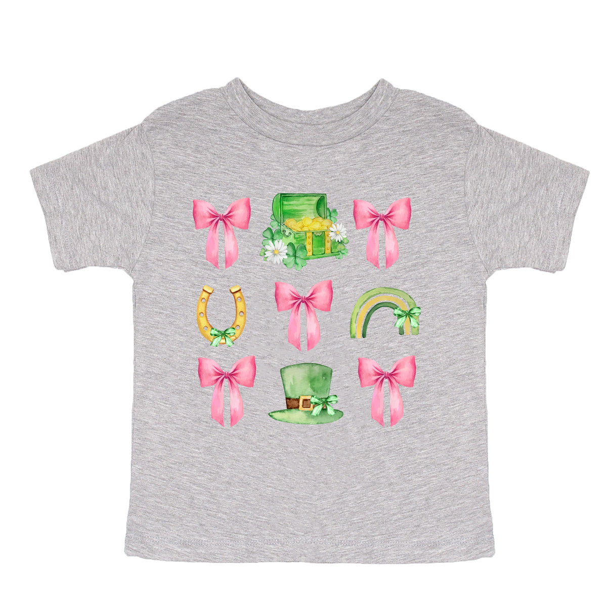 Leprechaun Chart Coquette - Toddler Short Sleeve Graphic T-Shirt