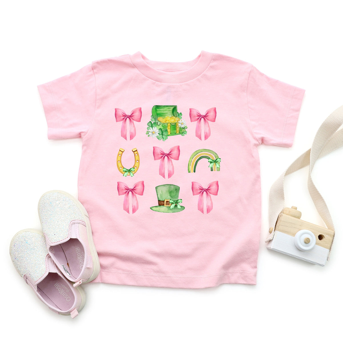 Leprechaun Chart Coquette - Toddler Short Sleeve Graphic T-Shirt