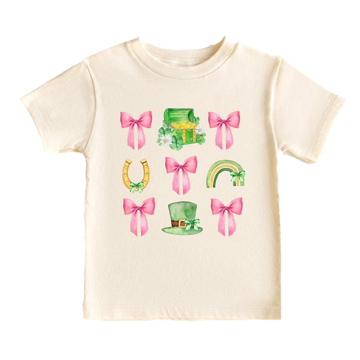 Leprechaun Chart Coquette - Toddler Short Sleeve Graphic T-Shirt