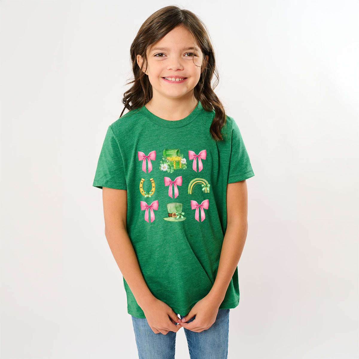 Leprechaun Chart Coquette - Youth Short Sleeve Graphic T-Shirt