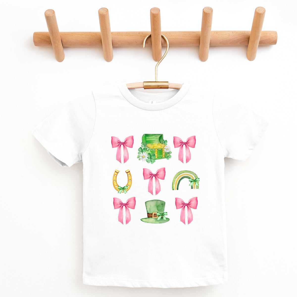 Leprechaun Chart Coquette - Youth Short Sleeve Graphic T-Shirt