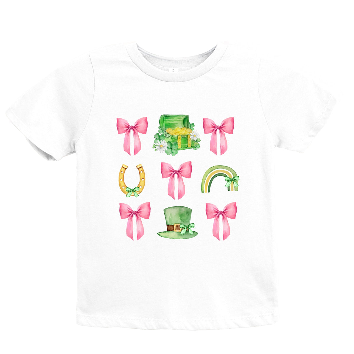 Leprechaun Chart Coquette - Youth Short Sleeve Graphic T-Shirt