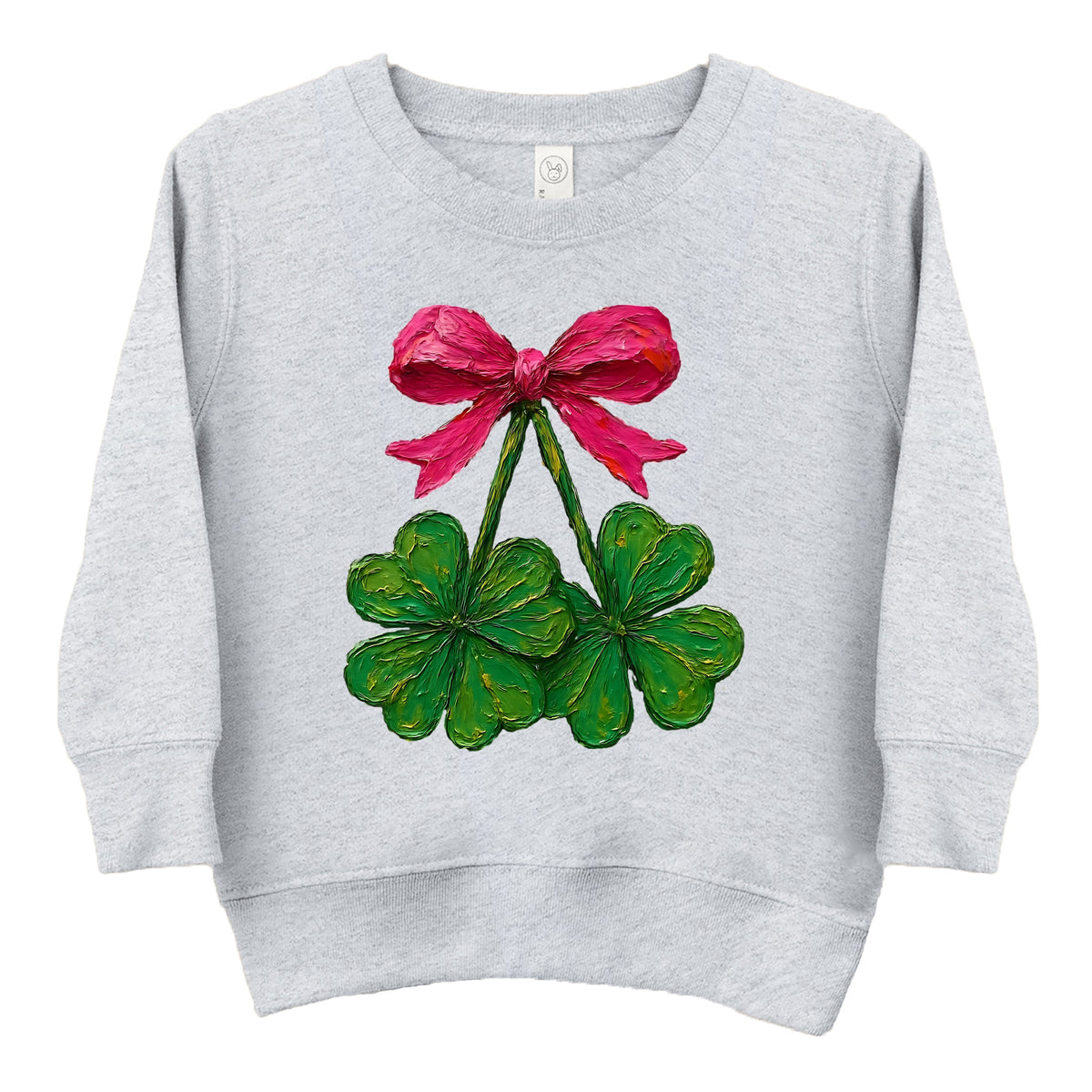 Clover Cherries Paint - Toddler Graphic Sweatshirt