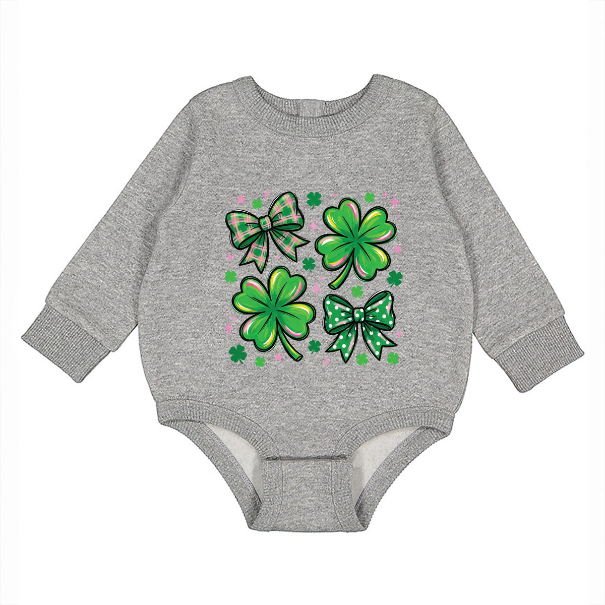 Clover Stars Coquette - Infant Fleece BodySuit