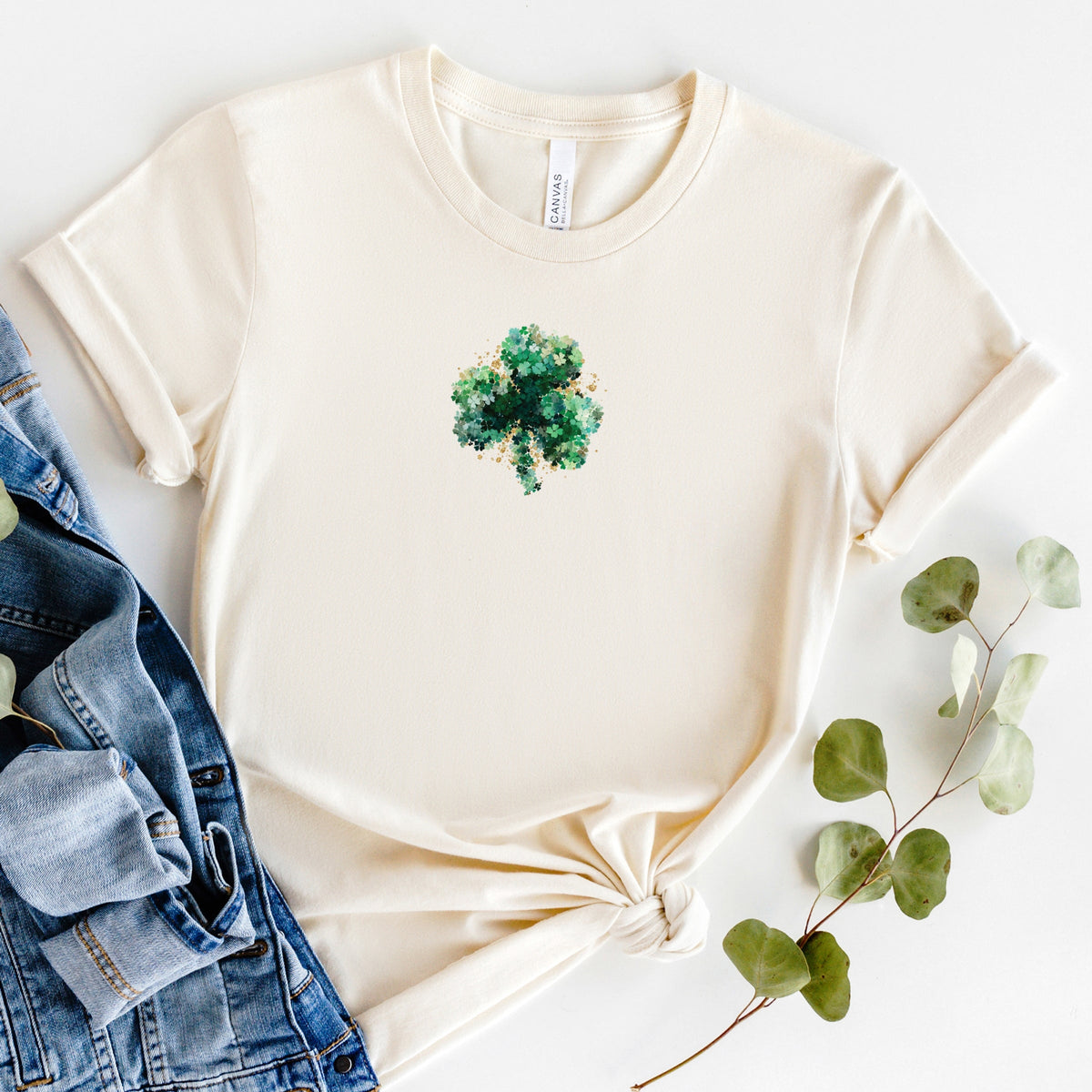 Clover Cluster - Women's Short Sleeve Graphic T-Shirt