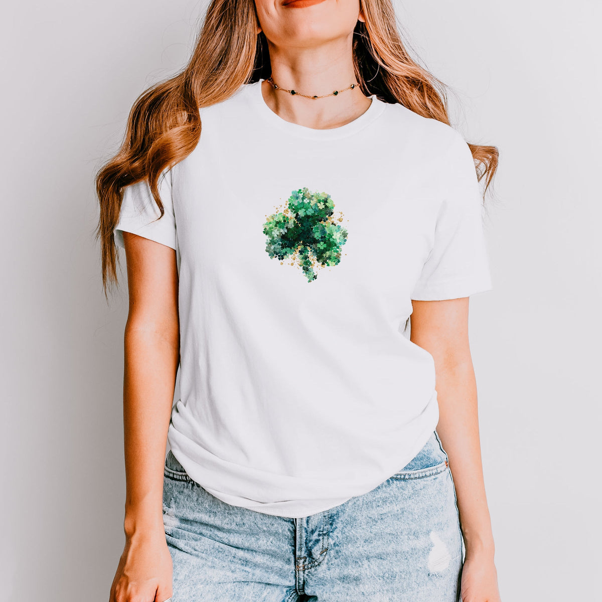 Clover Cluster - Women's Short Sleeve Graphic T-Shirt
