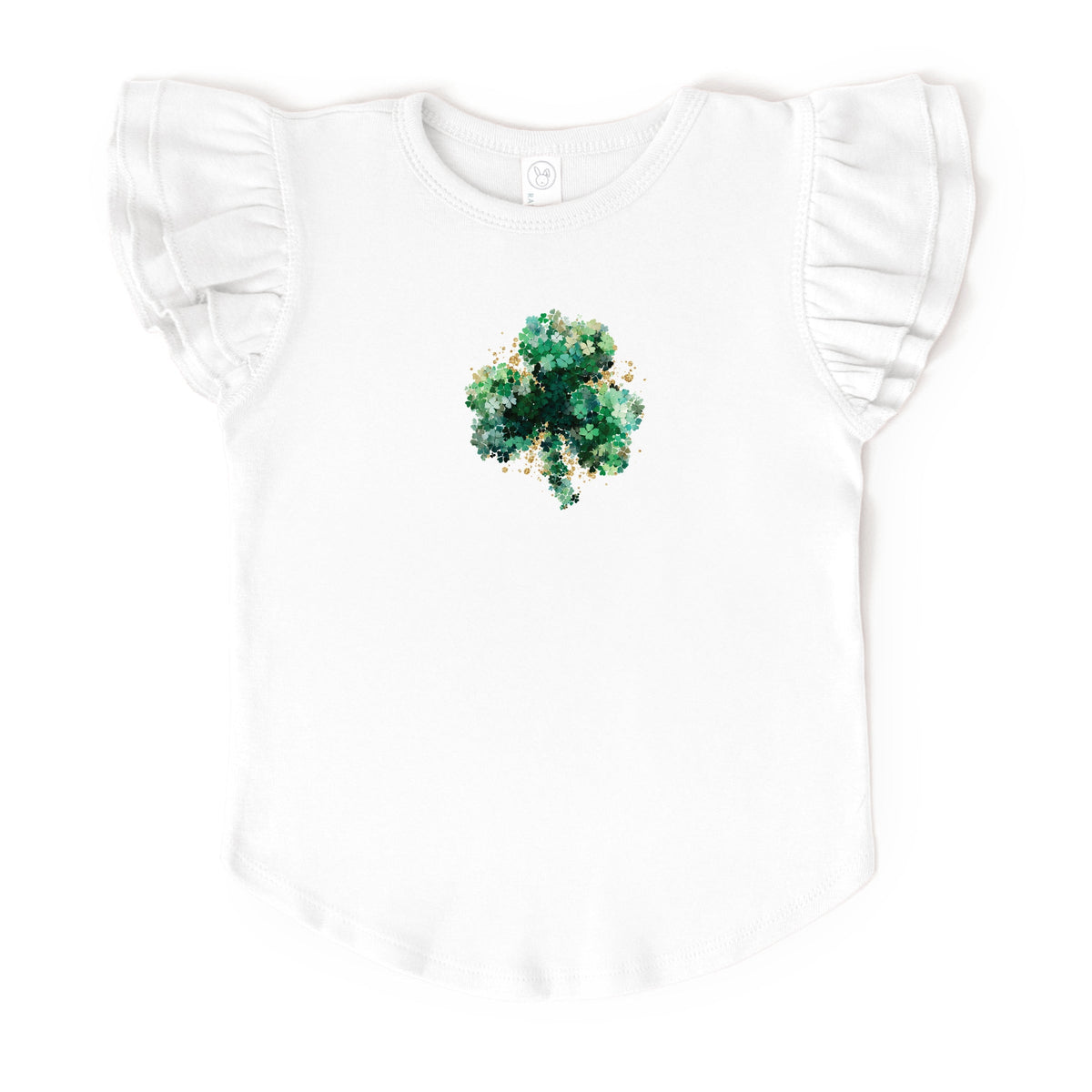 Clover Cluster - Flutter Sleeve Graphic T-Shirt