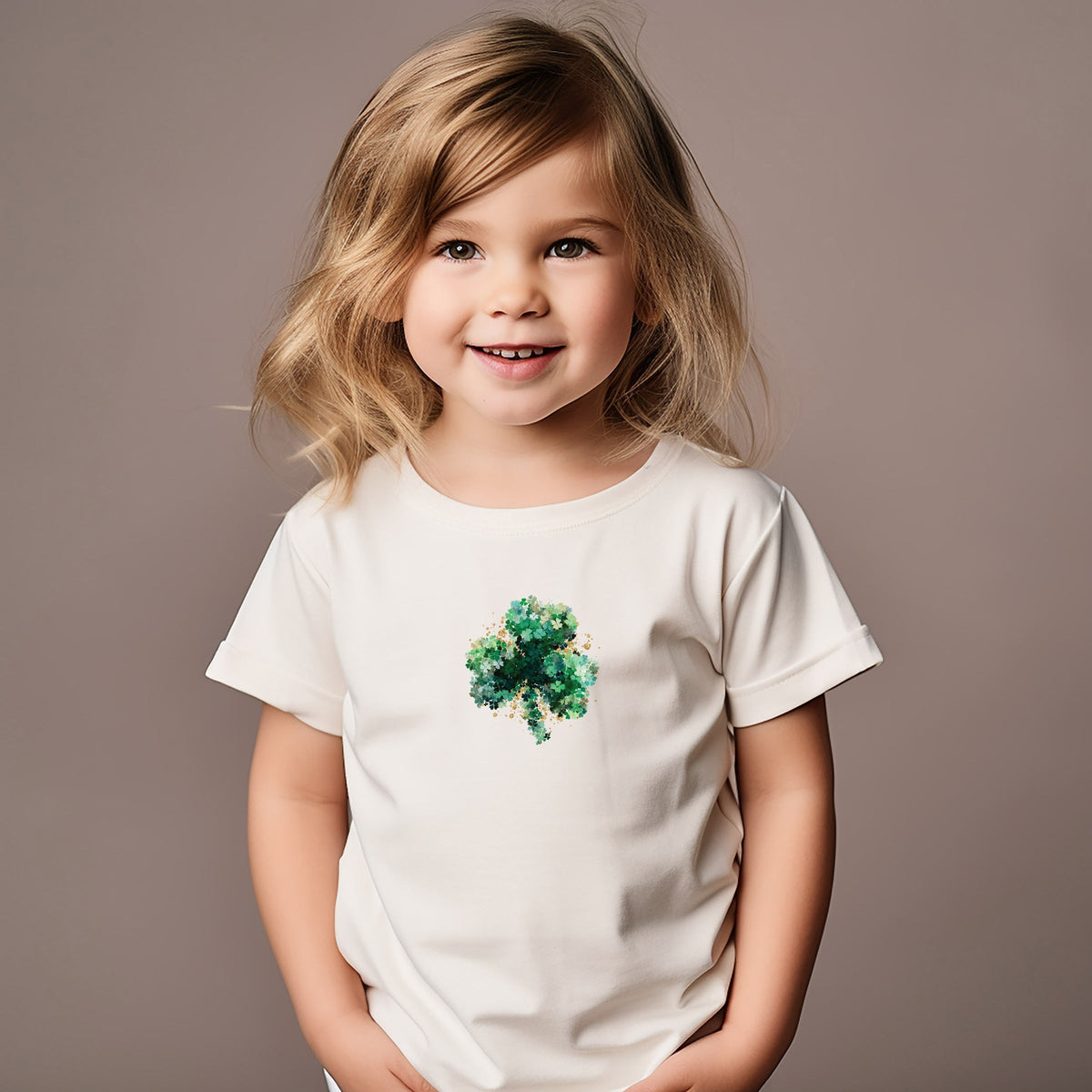 Clover Cluster - Toddler Short Sleeve Graphic T-Shirt