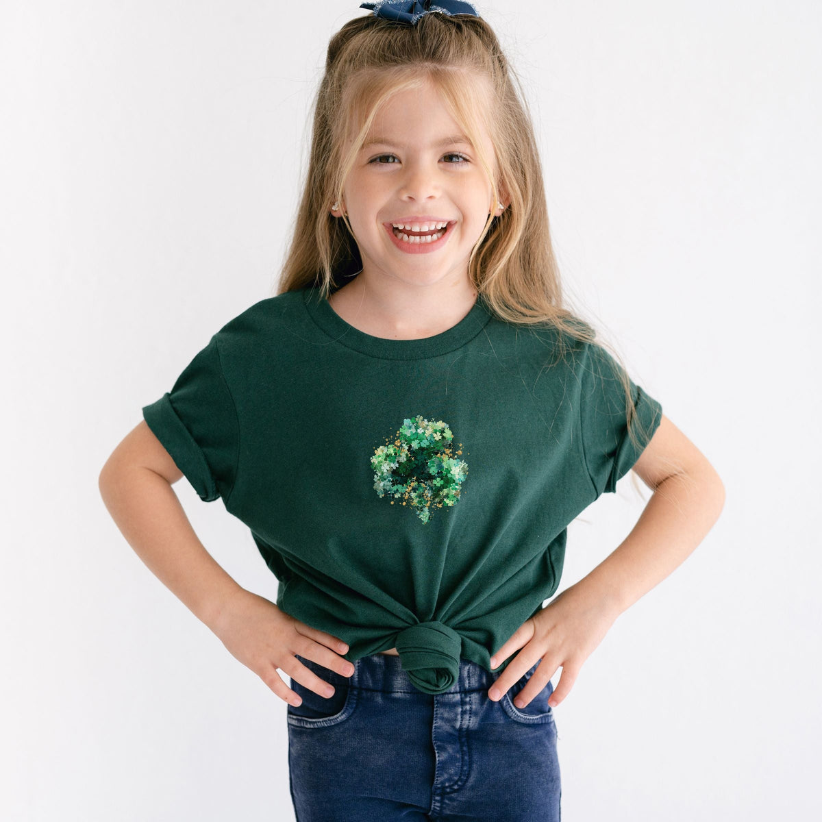 Clover Cluster - Toddler Short Sleeve Graphic T-Shirt