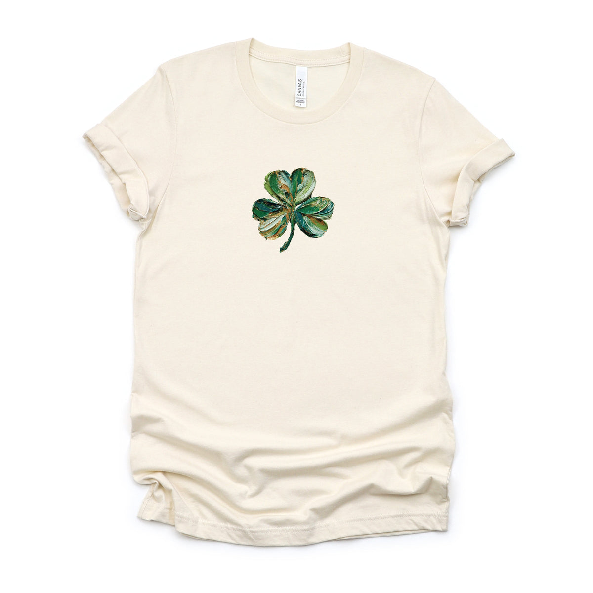 Clover Paint Print - Women's Short Sleeve Graphic T-Shirt