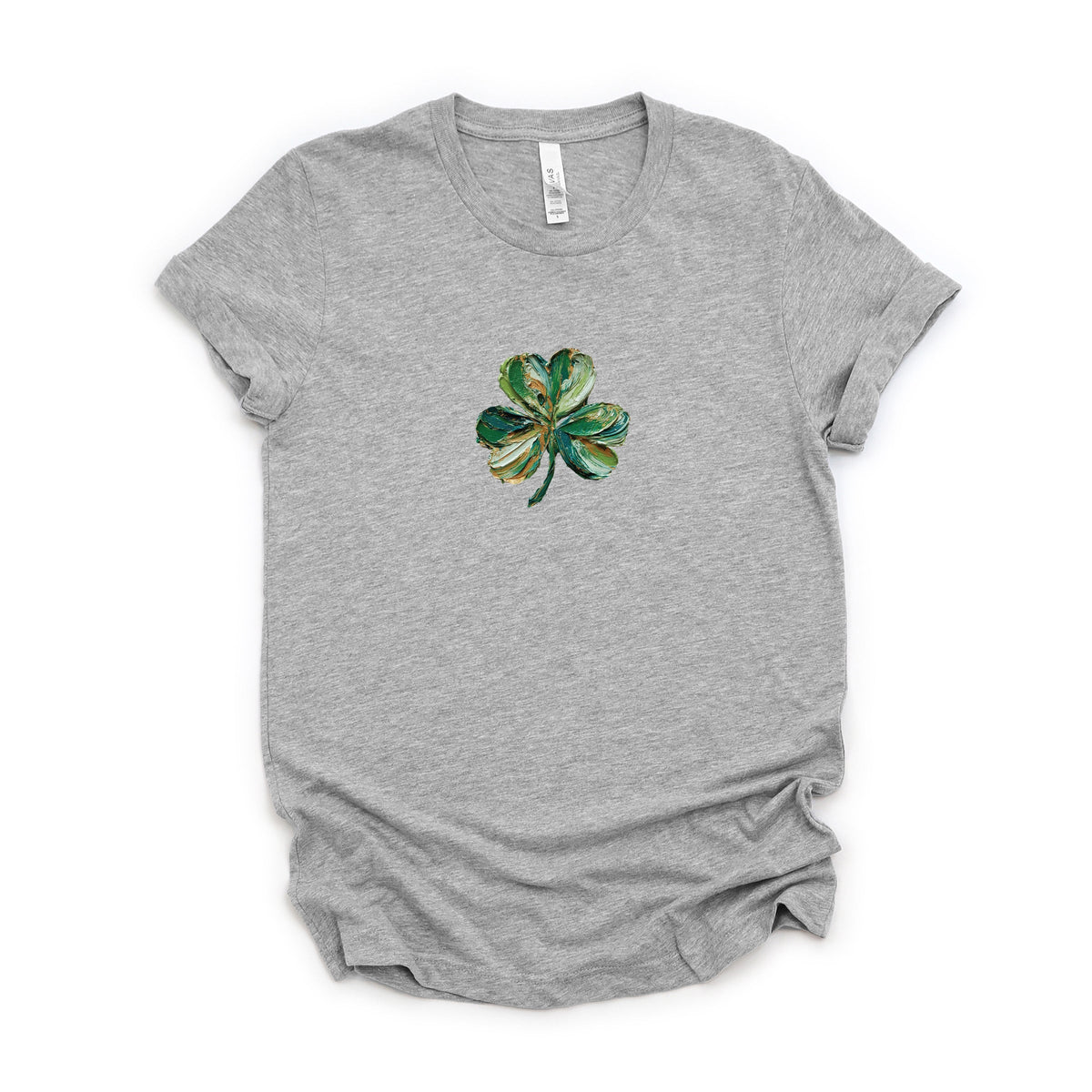 Clover Paint Print - Women's Short Sleeve Graphic T-Shirt