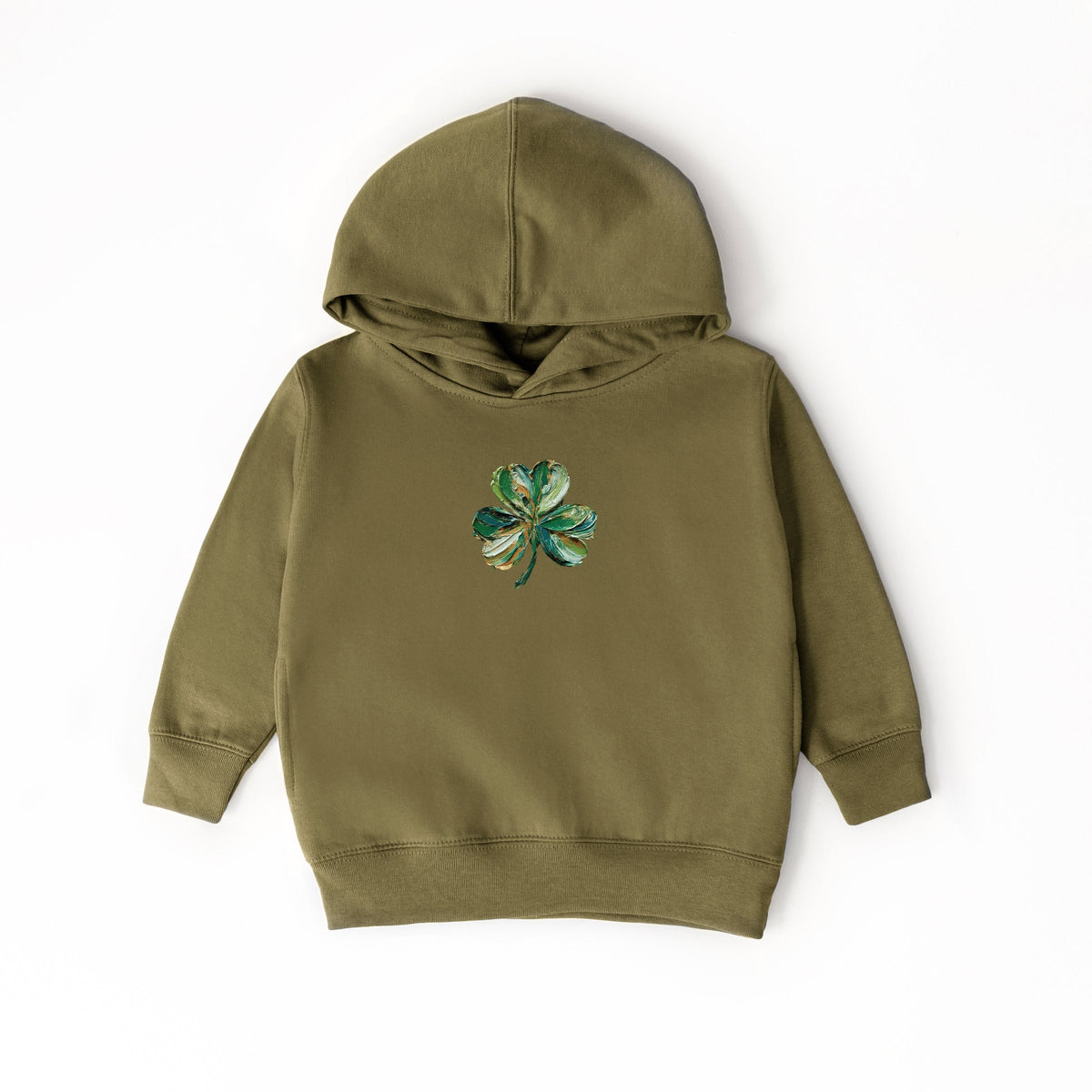 Clover Paint Print - Toddler Hoodie