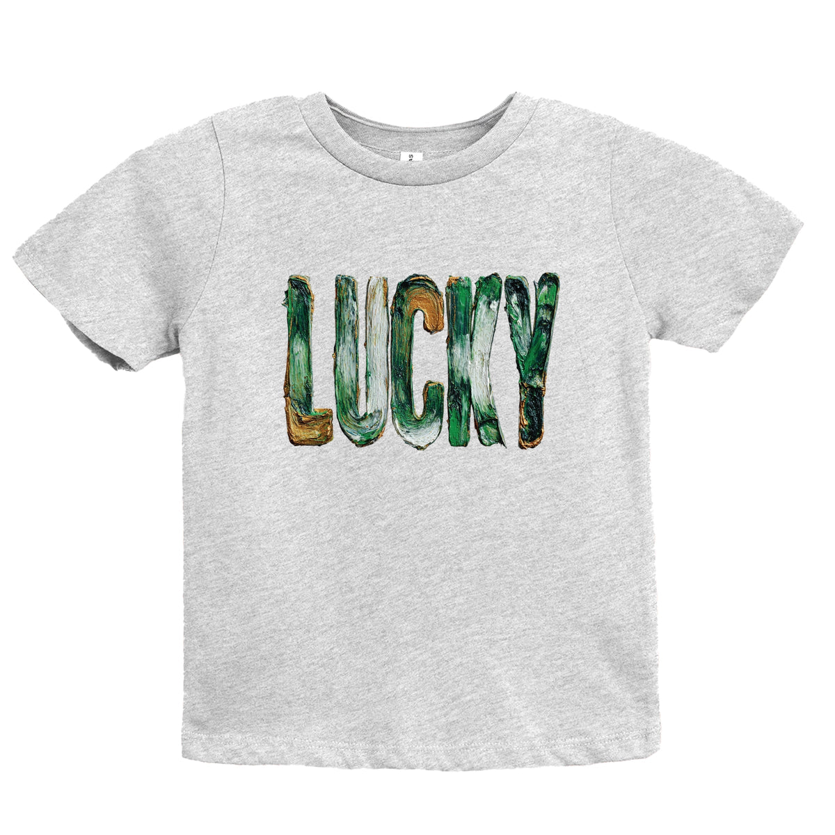 Lucky Paint Print - Youth Short Sleeve Graphic T-Shirt