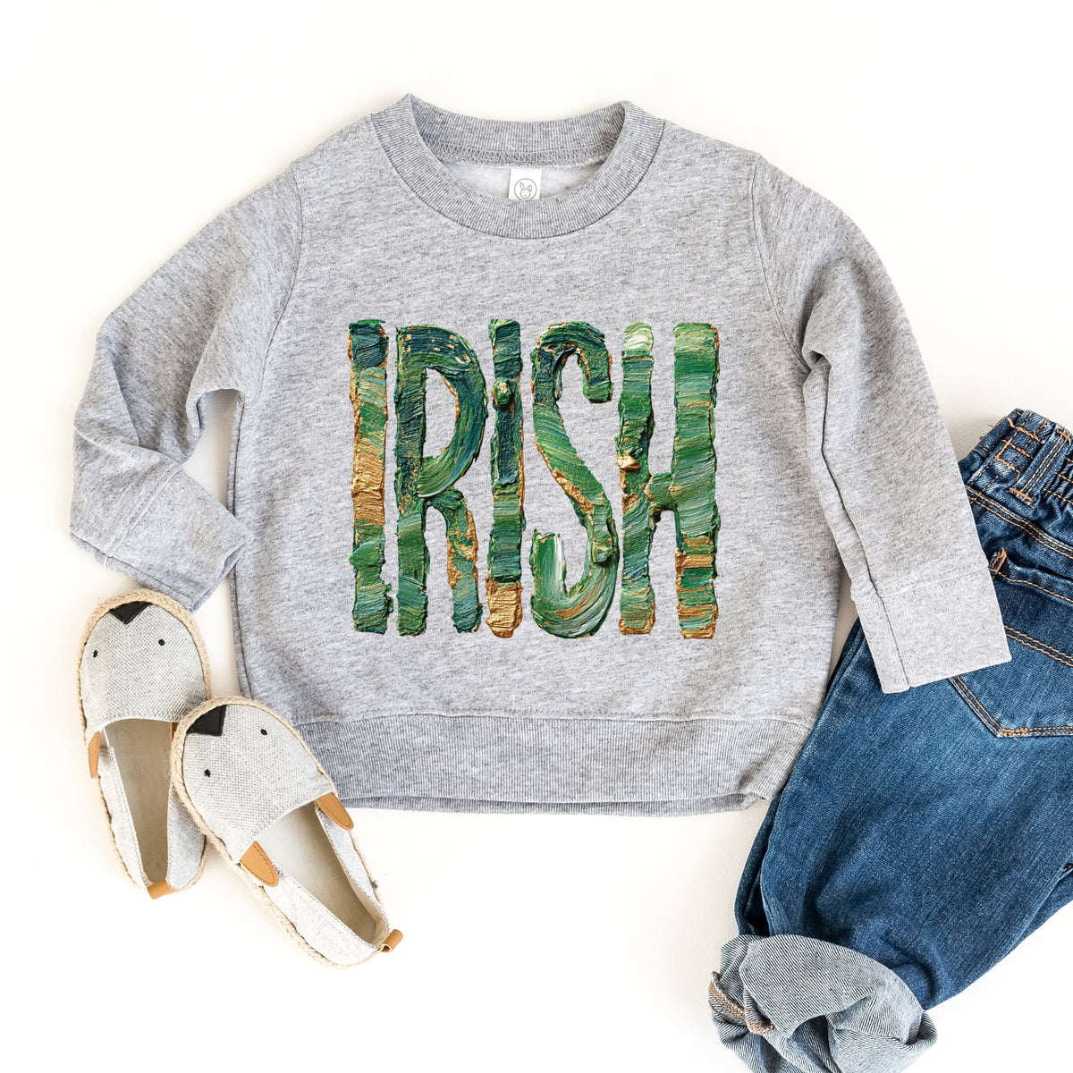 Irish Paint Print - Toddler Graphic Sweatshirt