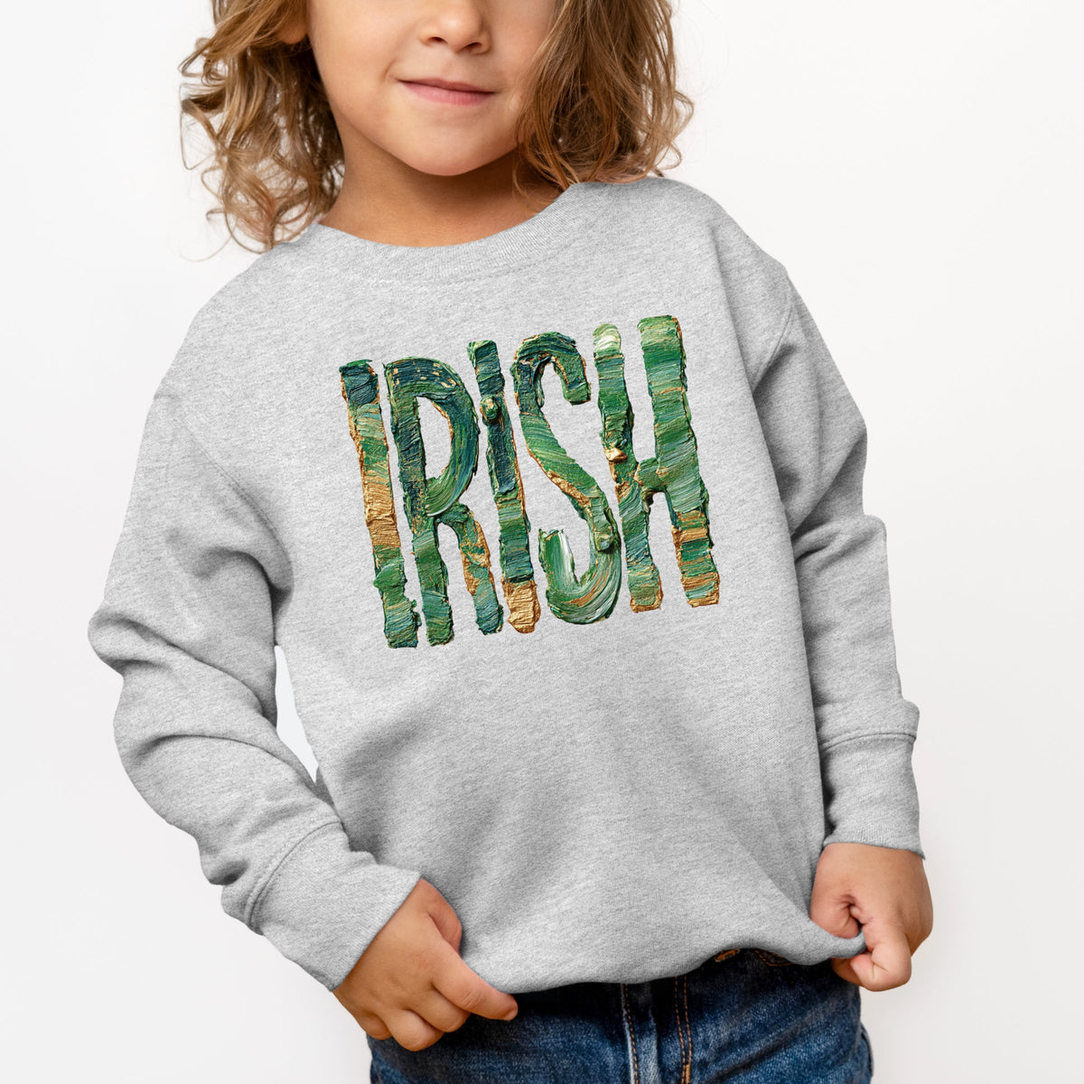 Irish Paint Print - Toddler Graphic Sweatshirt
