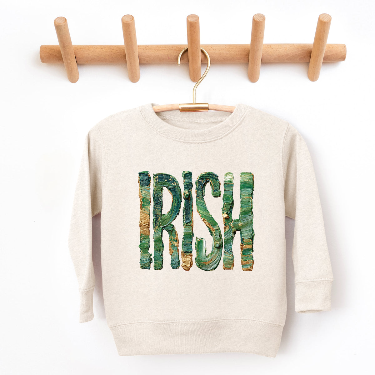 Irish Paint Print - Toddler Graphic Sweatshirt