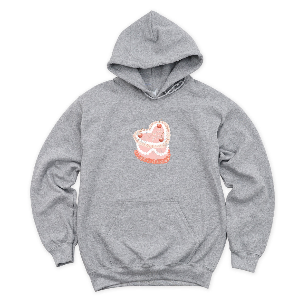 I Tolerate You Cake - Women's Graphic Hoodie