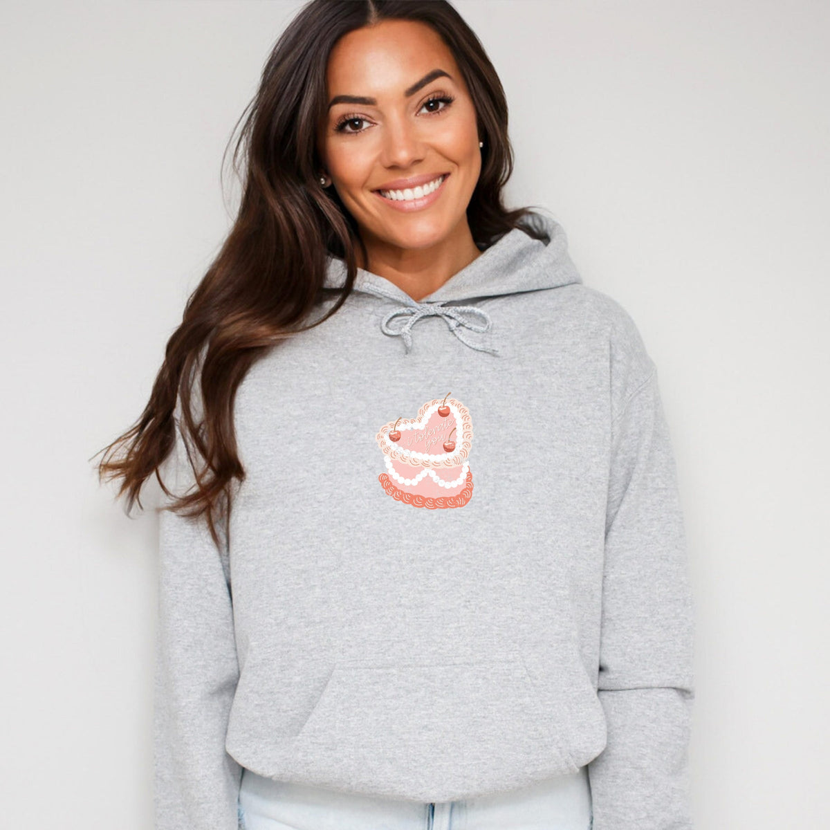 I Tolerate You Cake - Women's Graphic Hoodie
