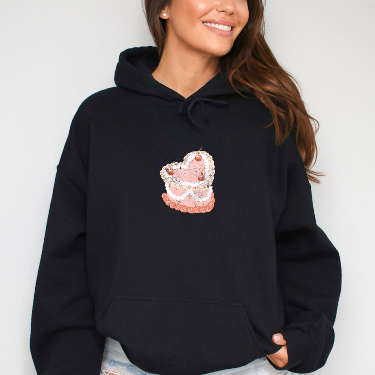 I Tolerate You Cake - Women's Graphic Hoodie