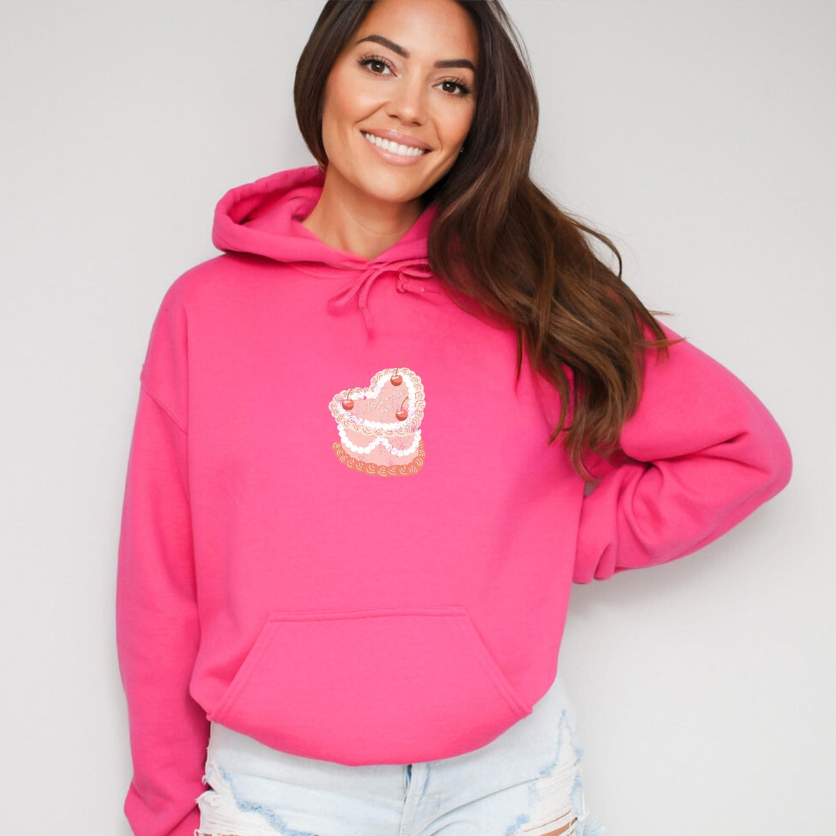 I Tolerate You Cake - Women's Graphic Hoodie
