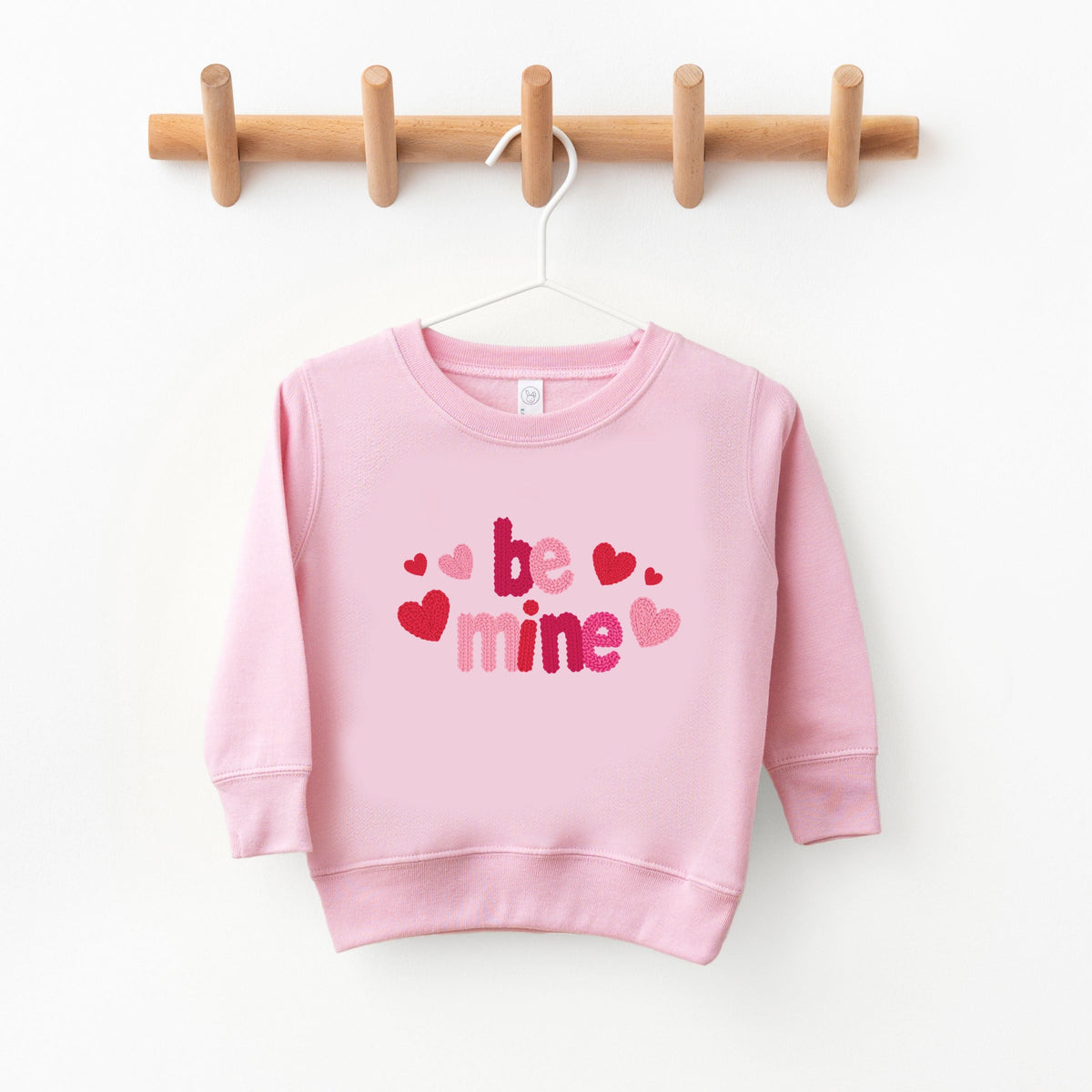 Be Mine Knit Print - Youth Graphic Sweatshirt