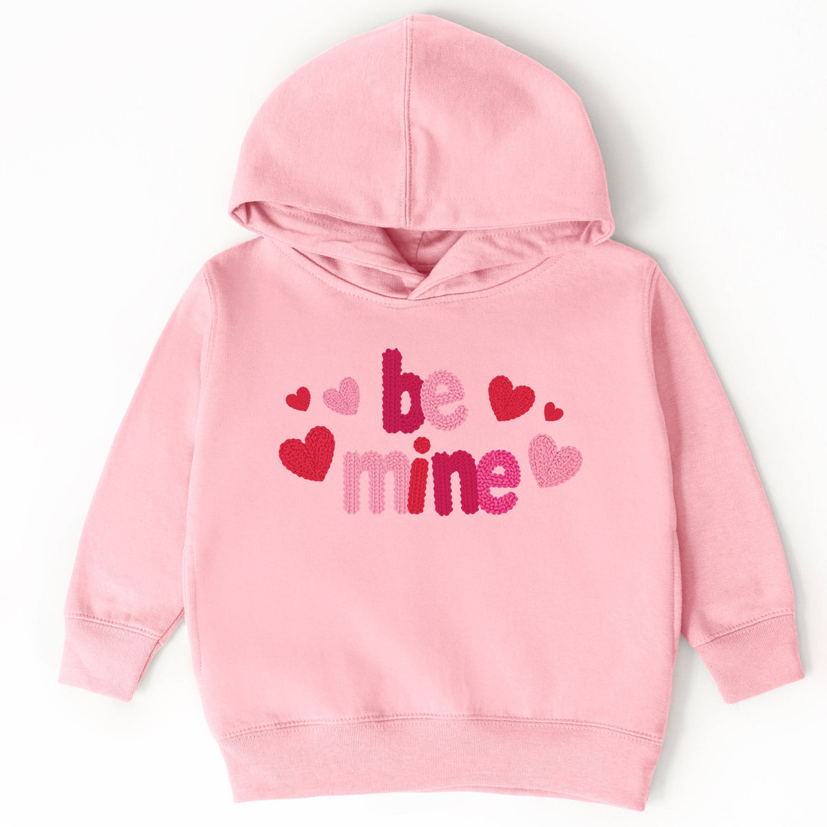 Be Mine Knit Print - Toddler Hoodie
