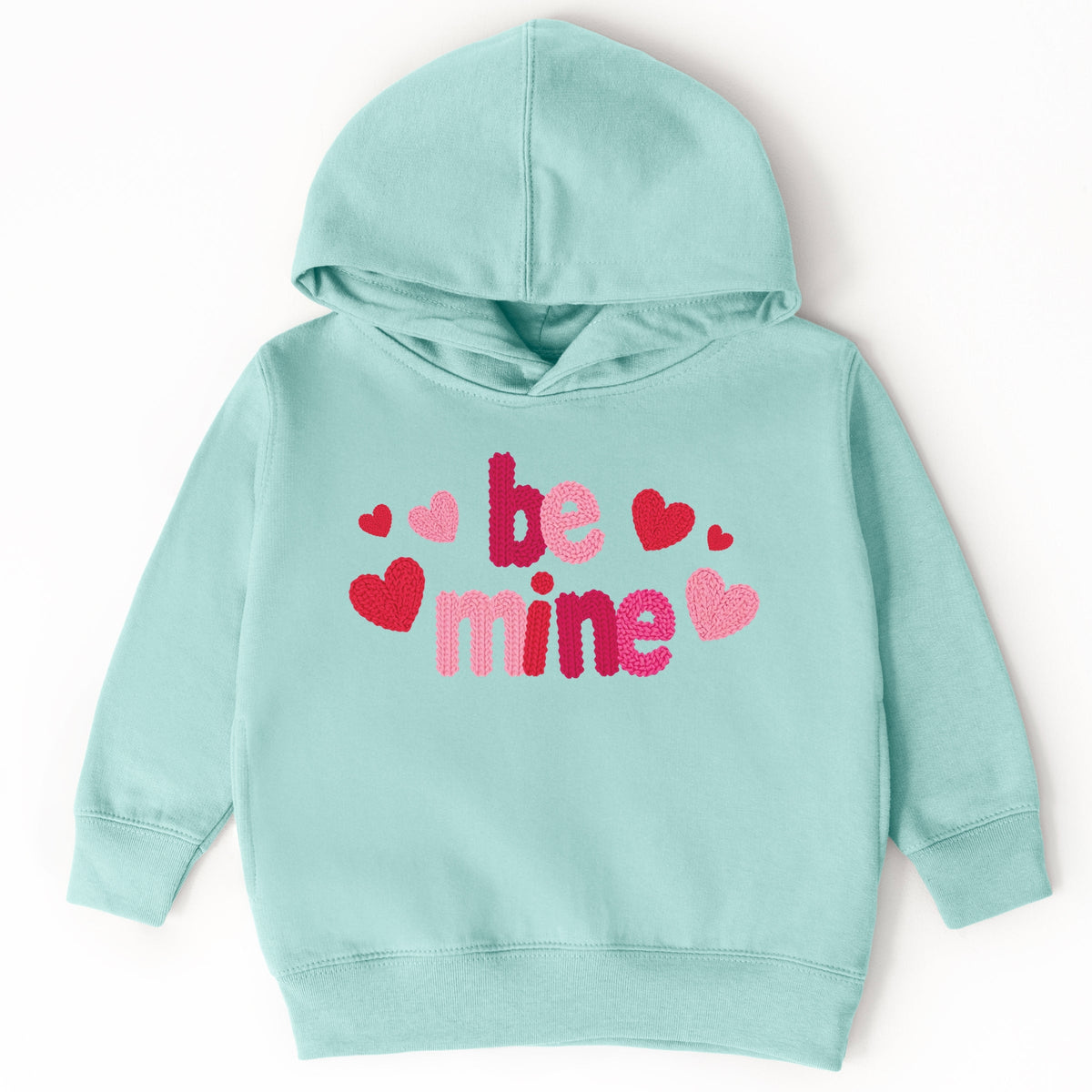 Be Mine Knit Print - Toddler Hoodie