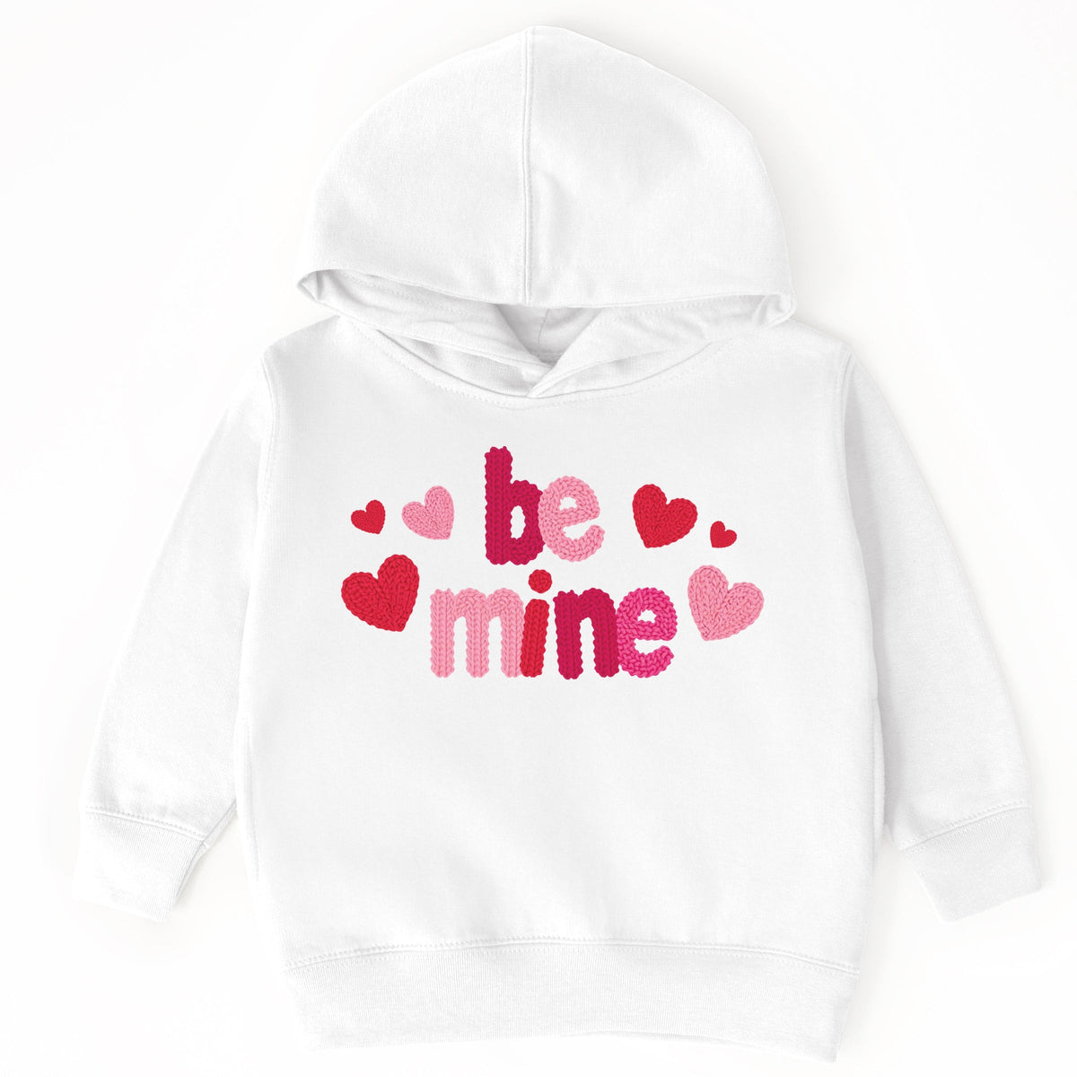 Be Mine Knit Print - Toddler Hoodie