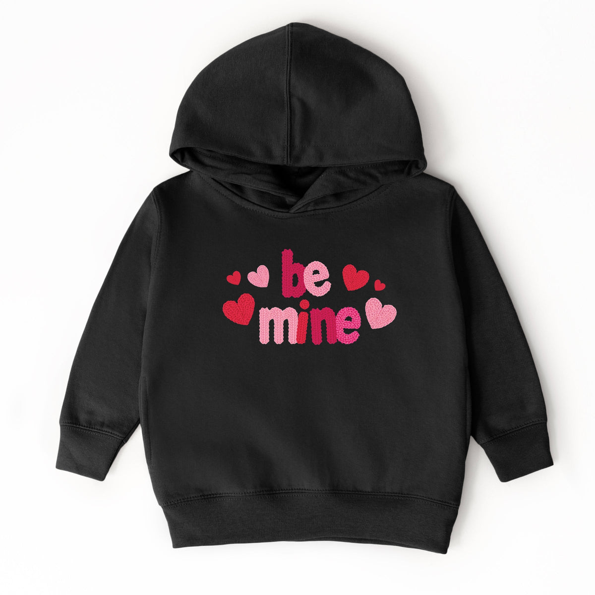 Be Mine Knit Print - Toddler Hoodie