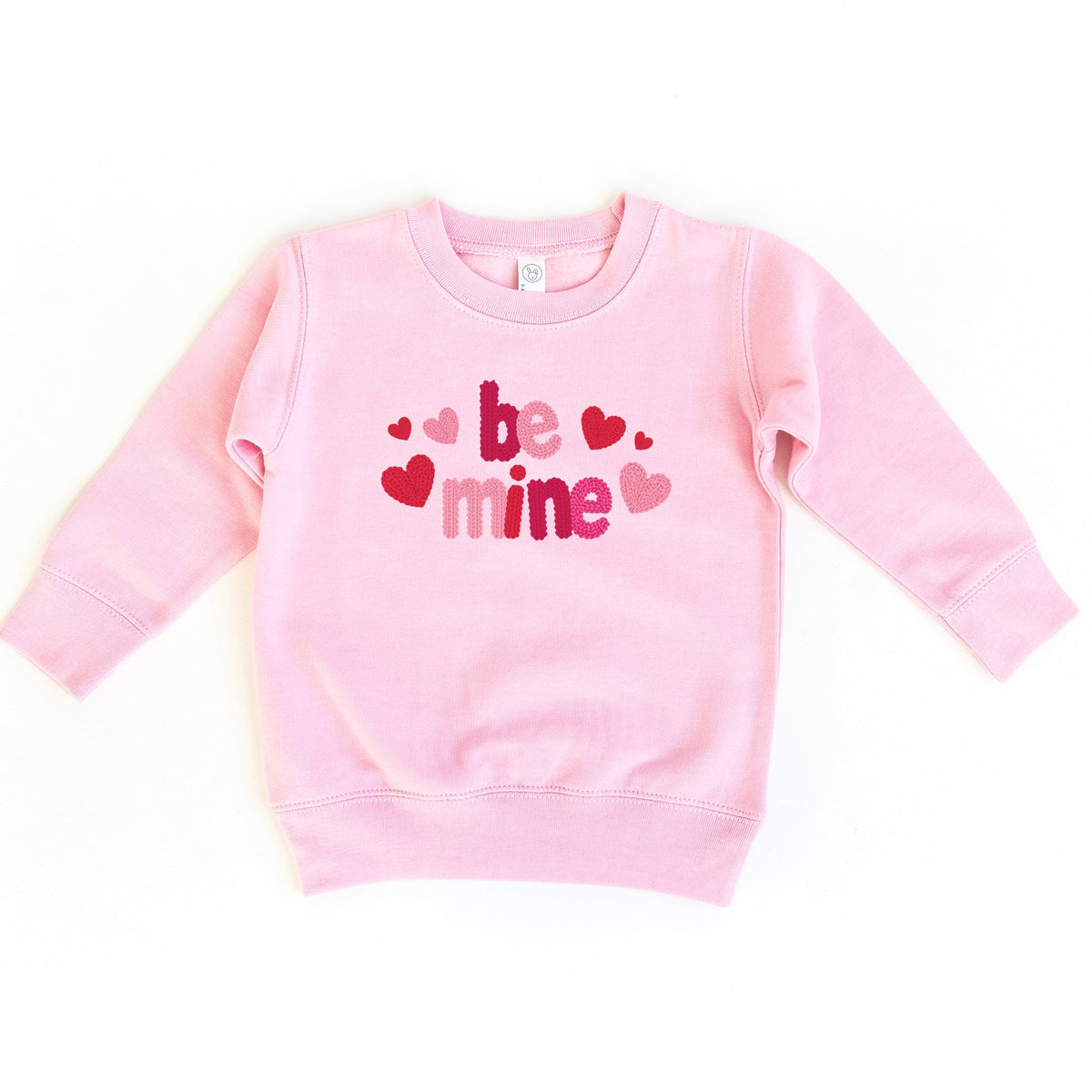 Be Mine Knit Print - Toddler Graphic Sweatshirt