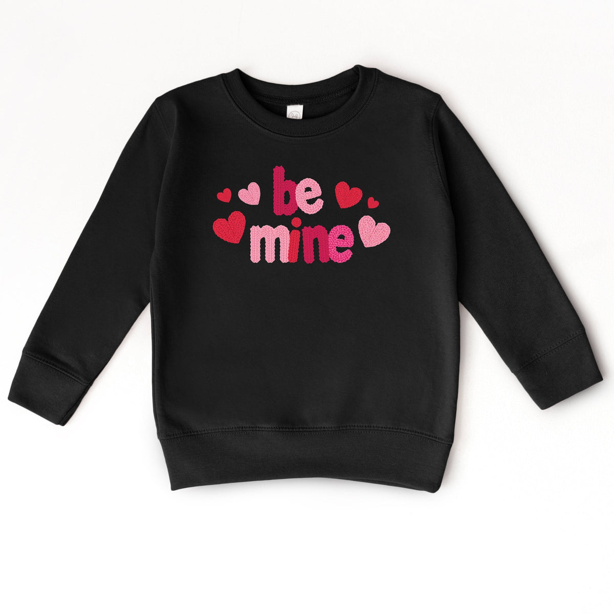 Be Mine Knit Print - Toddler Graphic Sweatshirt