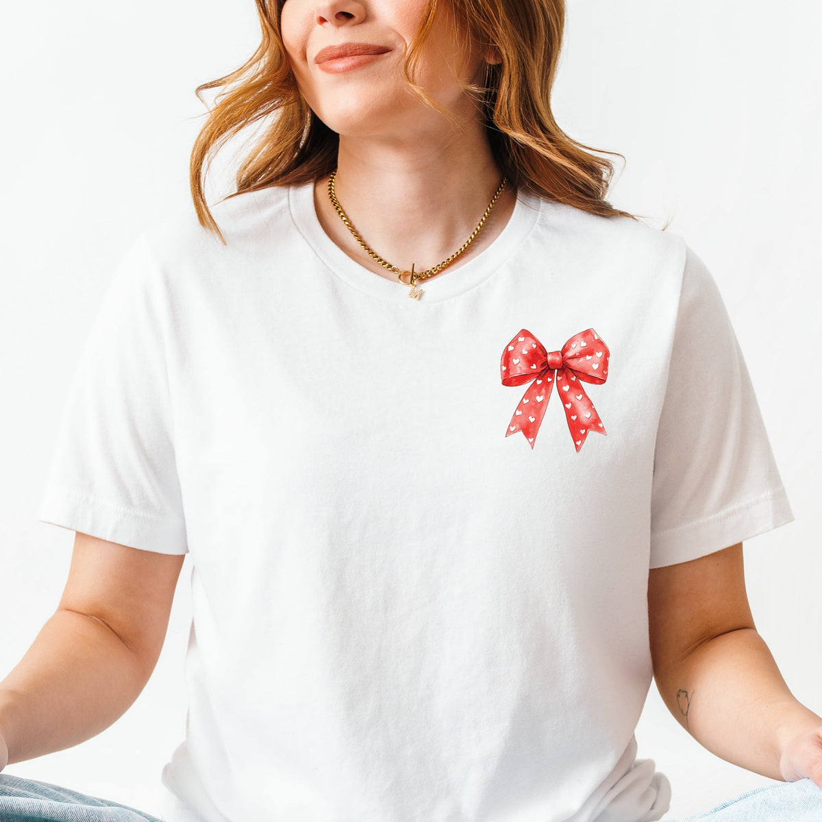 Valentine's Mama Coquette - Women's Short Sleeve Graphic T-Shirt